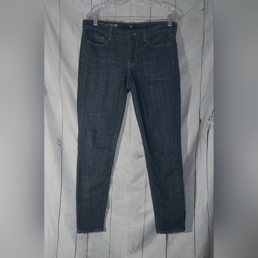 J.Crew Factory Matchstick Women's Dark Blue Jeans Size 30S